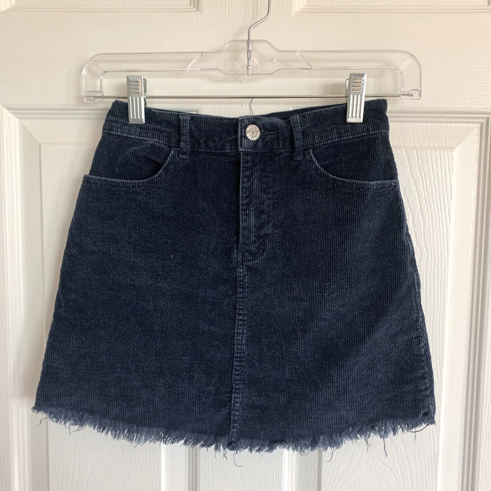 John Galt Corduroy Skirt